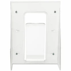 Deflecto Stand-Tall Wall Mount Leaflet Size Literature Display, 11 3/4