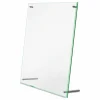 Deflecto Superior Image Beveled Edge Sign Holder, 12 5/8"H x 10 1/6"W x 3 3/8"D, Clear