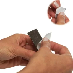 deflecto Superior Image Cubicle Nameplate Sign Holder, 8.5 x 2 Insert, Clear