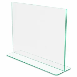 deflecto Superior Image Green Edge Sign Holder, 11