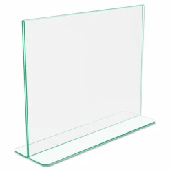 deflecto Superior Image Green Edge Sign Holder, 11