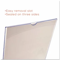 Deflecto Superior Image Slanted Sign Holder, 8 1/2