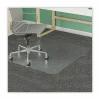 deflecto SuperMat Frequent Use Chair Mat for Medium Pile Carpeted Floors, Rectangular, 36" x 48", Clear, Ships Flat