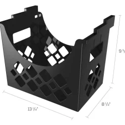 Deflecto Sustainable Office Desktop Hanging File Holder, 9.6