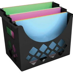 Deflecto Sustainable Office Desktop Hanging File Holder, 9.6