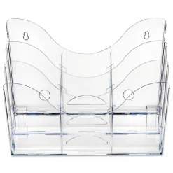 Deflecto Three Tier Document Organizer with Dividers