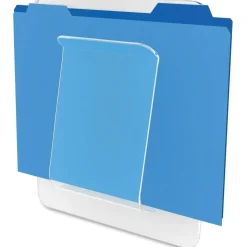 Deflecto Wall Mount File And Chart Holder, 1 Compartment, 10