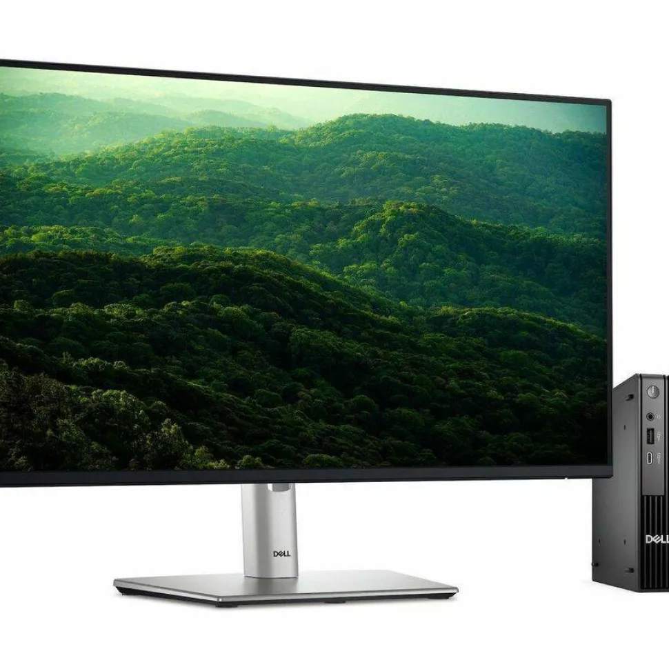 Dell Pro Micro QCM1250 Desktop Computer - Intel Core i3 14th Gen i3-14100T - 8 GB - 256 GB PCI Express NVMe 4.0 SSD - Micro PC