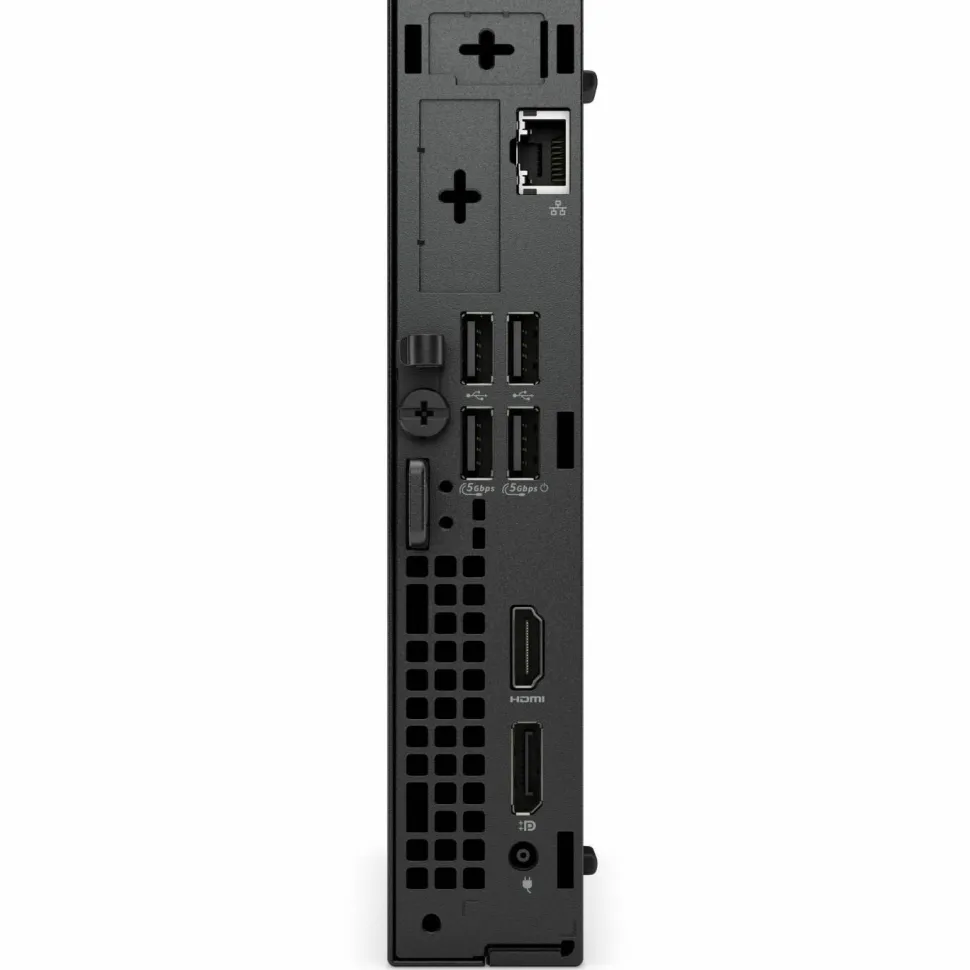 Dell Pro Micro QCM1250 Desktop Computer - Intel Core i3 14th Gen i3-14100T - 8 GB - 256 GB PCI Express NVMe 4.0 SSD - Micro PC