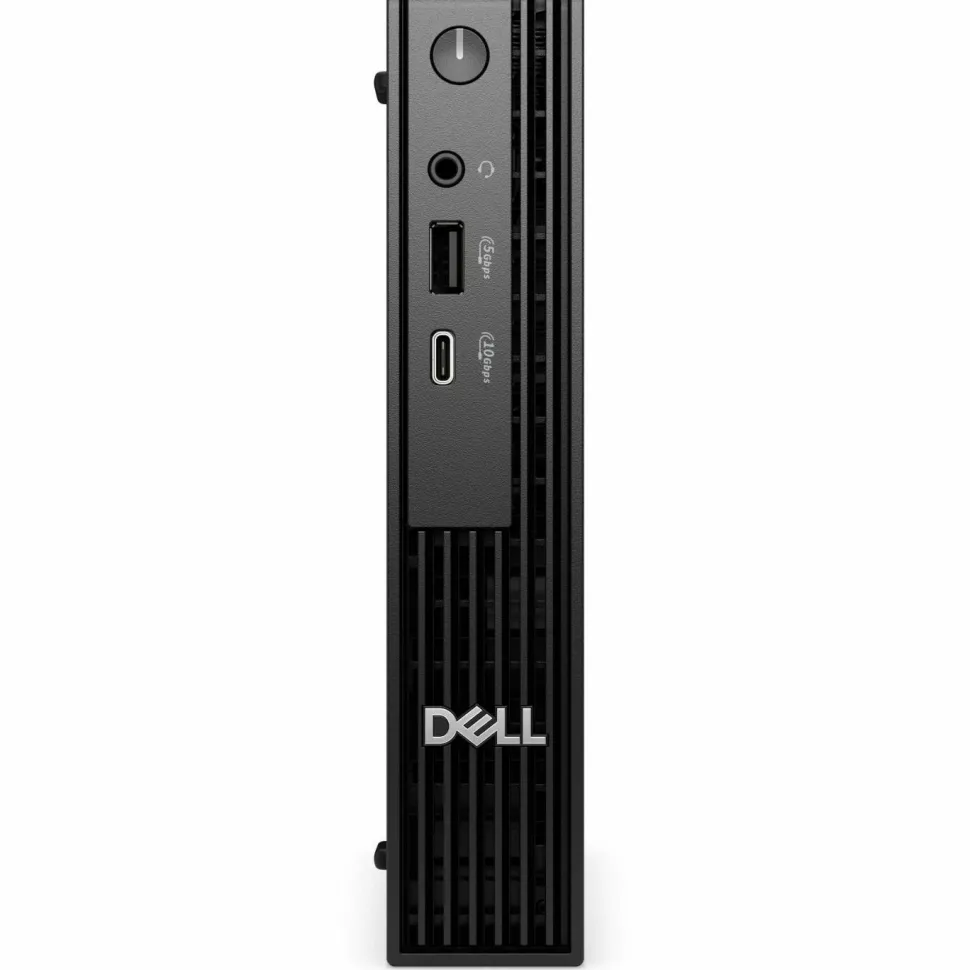 Dell Pro Micro QCM1250 Desktop Computer - Intel Core i3 14th Gen i3-14100T - 8 GB - 256 GB PCI Express NVMe 4.0 SSD - Micro PC