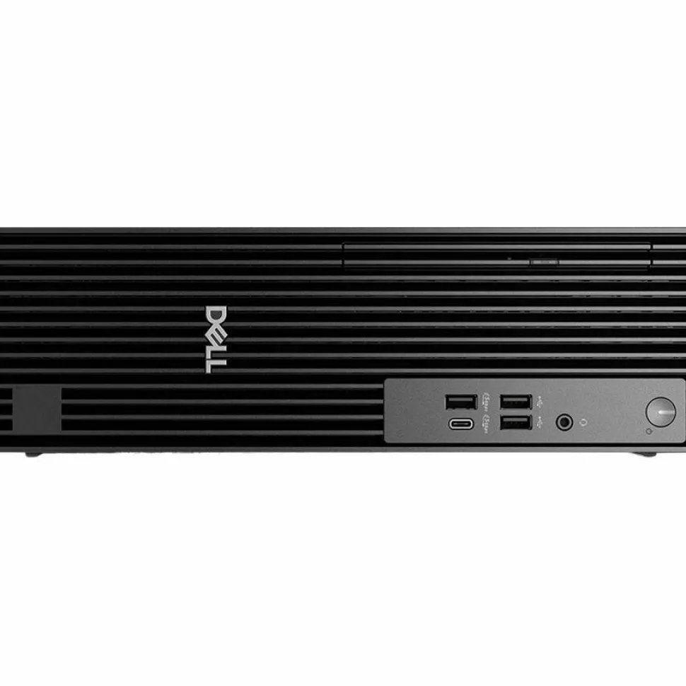 Dell Pro QCS1250 Desktop Computer - Intel Core Ultra 5 235 - vPro Technology - 16 GB - 256 GB SSD - Slim PC - Standard Black