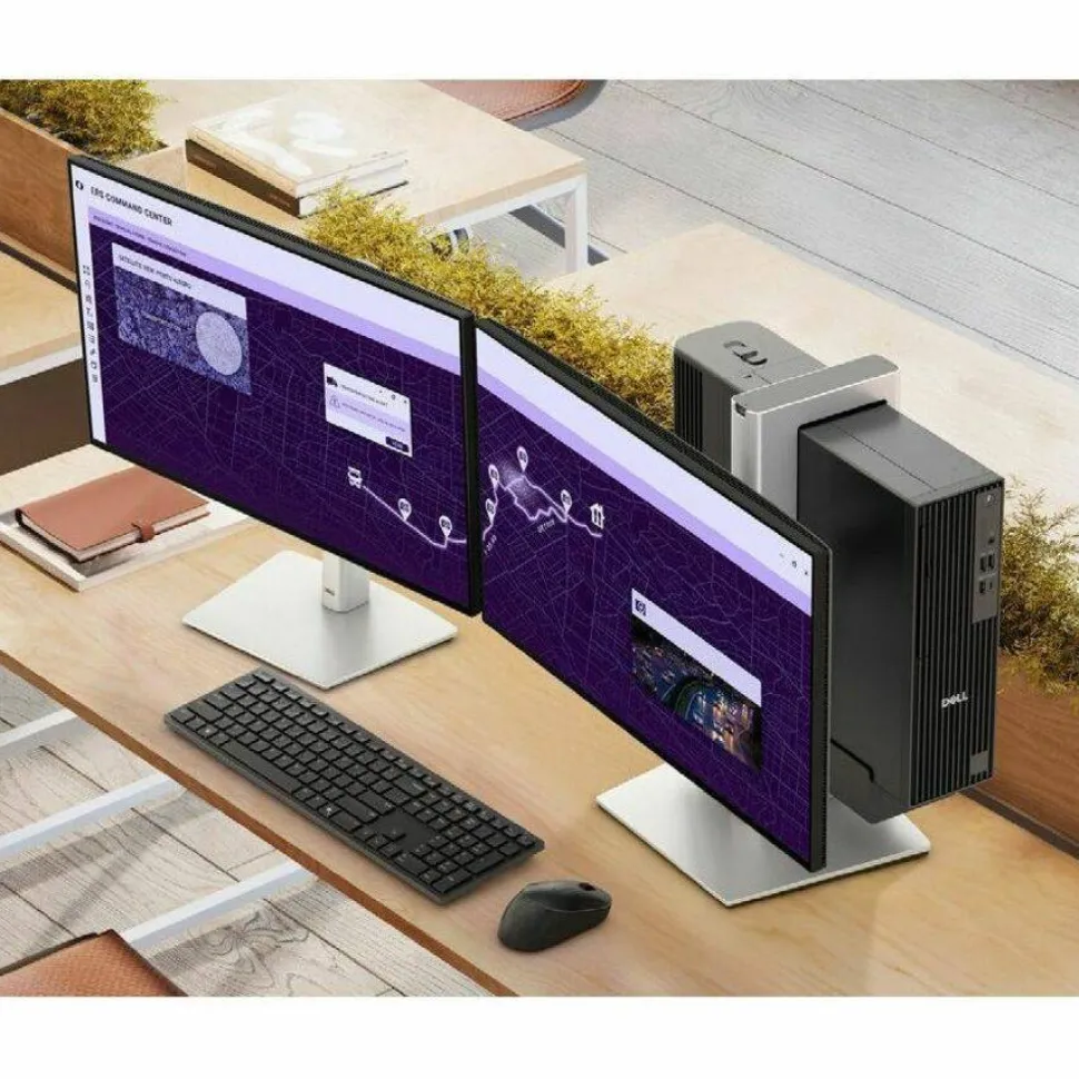 Dell Pro QCS1250 Desktop Computer - Intel Core Ultra 5 235 - vPro Technology - 16 GB - 256 GB SSD - Slim PC - Standard Black