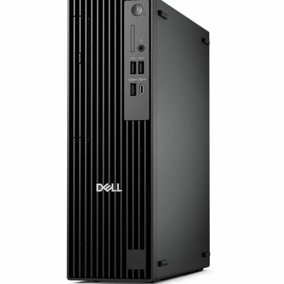 Dell Pro Slim Plus QBS1250 Desktop Computer - Intel Core Ultra 7 265 - 32 GB - 512 GB SSD - Slim PC - Standard Black