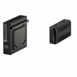 Dell CPU Mount for Thin Client, Monitor, Power Adapter - Black