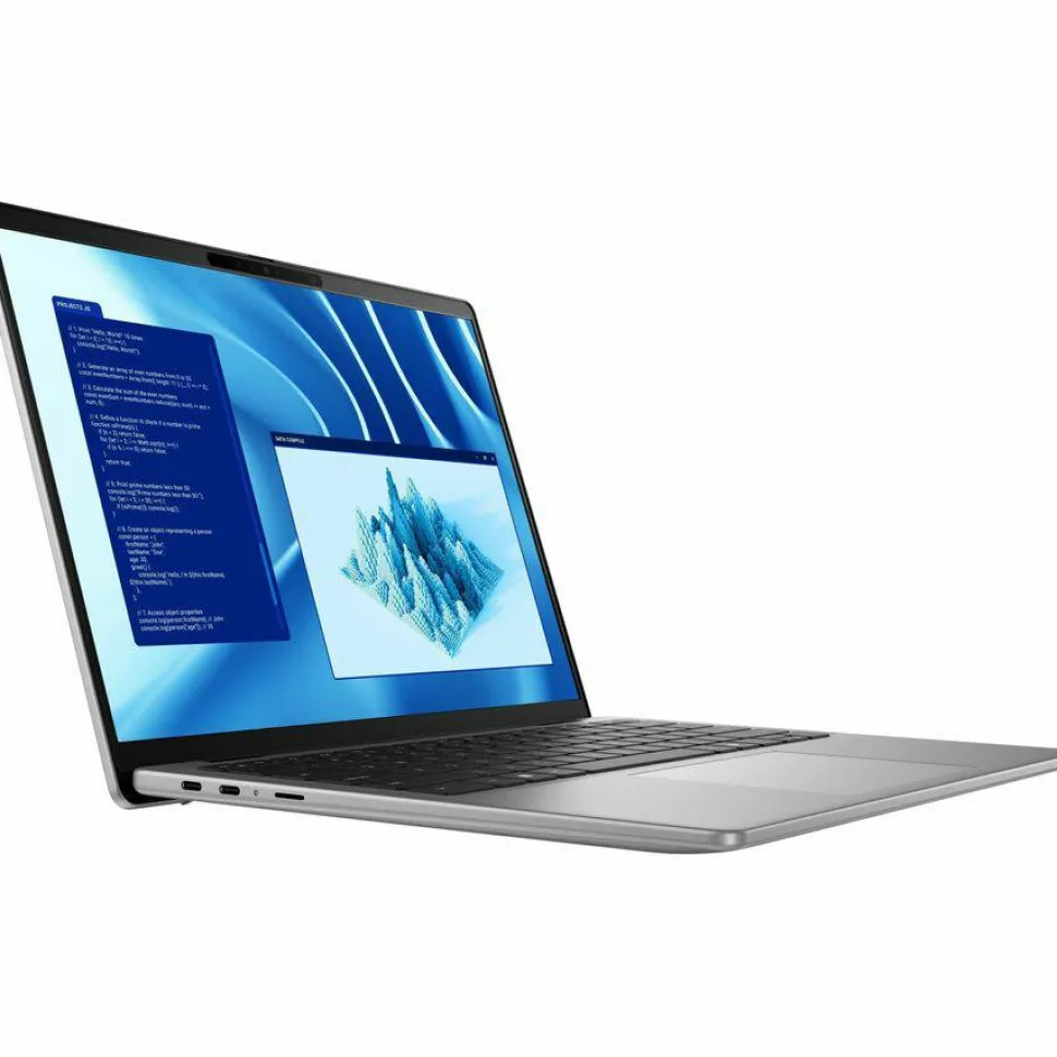 Dell Latitude 7000 7455 14" Touchscreen Copilot+ PC Notebook - QHD+ - 60 Hz - Qualcomm Snapdragon X Elite X1E-80-100 - 32 GB - 512 GB SSD - English (US) Keyboard - Aluminum Titan Gray