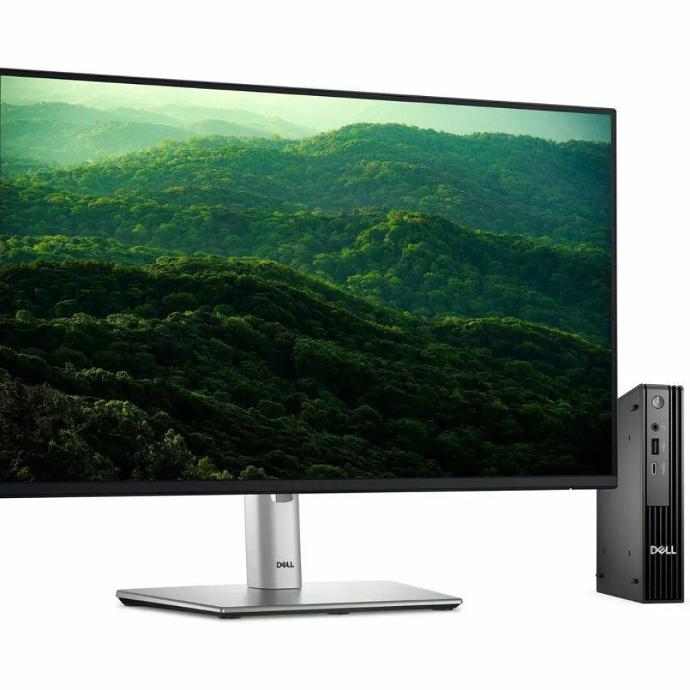 Dell Pro Micro QCM1255 Desktop Computer - AMD Ryzen 5 8500GE - 8 GB - 256 GB SSD - Micro PC