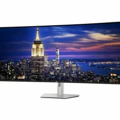 Dell UltraSharp U5226KW 52" Class 6K Curved Screen LED Monitor - 21:9 - Platinum Silver