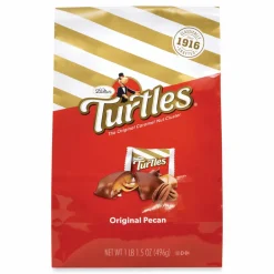 DeMet's Original Turtle Bites, Original Pecan, 1 lb, 1.5 oz Bag