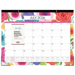 Desk Pad Planning Calendar BS Mahalo - 22x17 AY26-27 Monthly, 2026 to 2027 Calendar