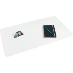Desk Pad With Antimicrobial Protection, 20" H x 36" W, Clear
