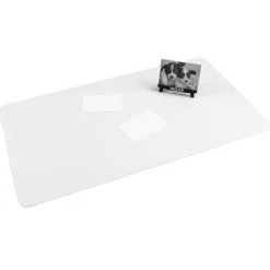 Desk Pad With Antimicrobial Protection, 20" H x 36" W, Clear