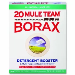 Dial 20 Mule Team Borax Laundry Booster, Powder, 4 lb Box,