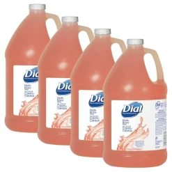 Dial Peach Scent Body And Hair Shampoo, 1 Gallon, Case Of 4 Bottles