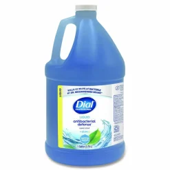 Dial Professional Antibacterial Defense Liquid Hand Soap, Spring Water Scent, 1 gal