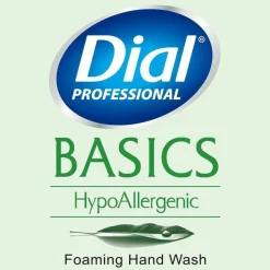 Dial Professional Basics HypoAllergenic Foam Hand Soap