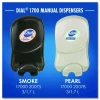 Dial Professional Dial 1700 Manual Dispenser, 1.7 L, 7.07 x 3.95 x 12.66, Smoke, 3/Carton