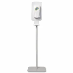 Dial Professional FIT Touch Free Dispenser Floor Stand, 15.7 x 15.7 x 58.3, White