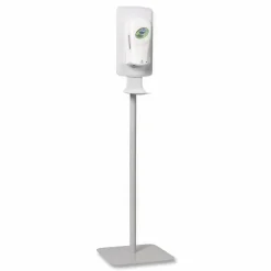 Dial Professional FIT Touch Free Dispenser Floor Stand, 15.7 x 15.7 x 58.3, White