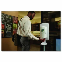 Dial Professional FIT Touch Free Dispenser Floor Stand, 15.7 x 15.7 x 58.3, White