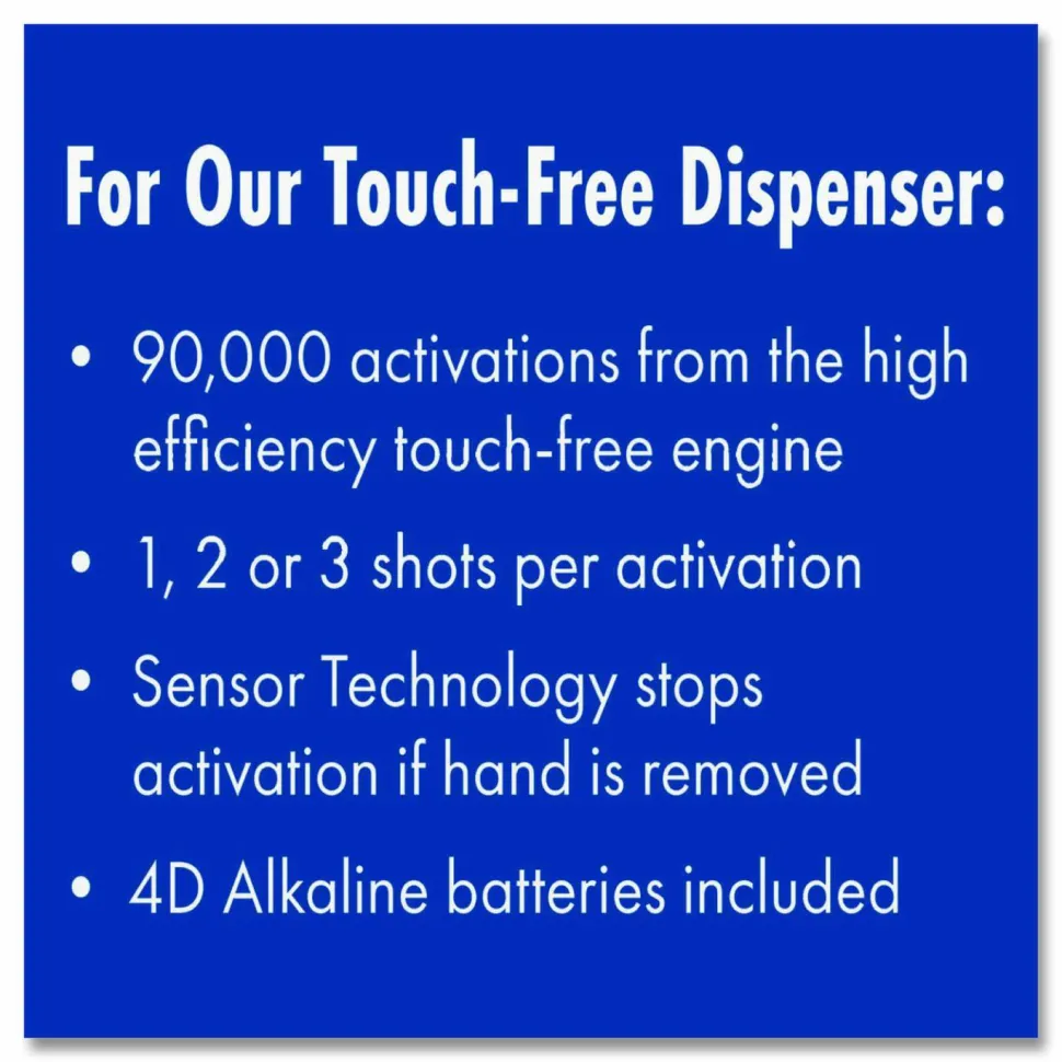 Dial Professional FIT Universal Touch Free Dispenser, 1 L, 4 x 5.4 x 11.2, Ivory, 3/Carton