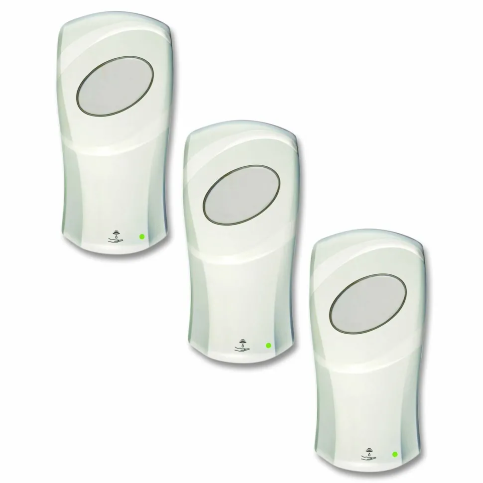 Dial Professional FIT Universal Touch Free Dispenser, 1 L, 4 x 5.4 x 11.2, Ivory, 3/Carton