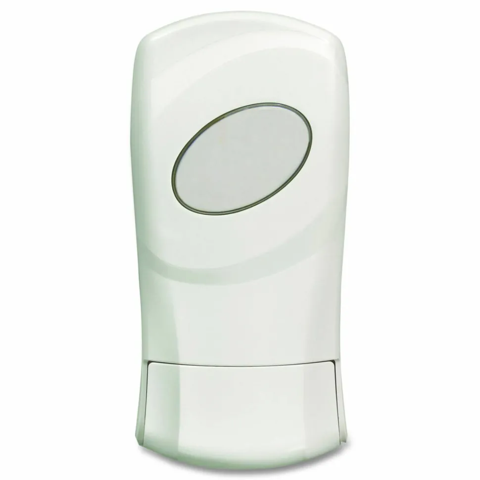 Dial Professional FIT Universal Manual Dispenser, 1.2 L, 4 x 5.13 x 10.5, Ivory, 3/Carton