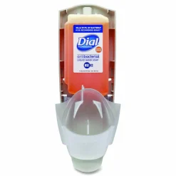Dial Professional The Dial Dispenser, 1 L, 5.12 x 3.98 x 12.34, Ice, 6/Carton