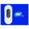 Dial Professional Versa Dispenser for Pouch Refills, 15 oz, 3.75 x 3.38 x 8.75, Light Gray/White, 6/Carton