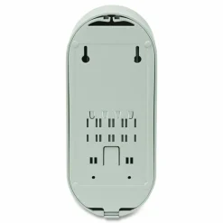 Dial Professional Versa Dispenser for Pouch Refills, 15 oz, 3.75 x 3.38 x 8.75, Light Gray/White, 6/Carton