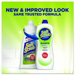 Dial Soft Scrub Bleach Liquid Cleanser, 36 Oz Bottle, Case Of 6