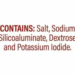 Diamond Crystal Iodized Salt Packet, 0.6 g Packet, 3,000/Carton