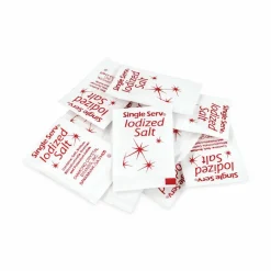 Diamond Crystal Iodized Salt Packet, 0.6 g Packet, 3,000/Carton