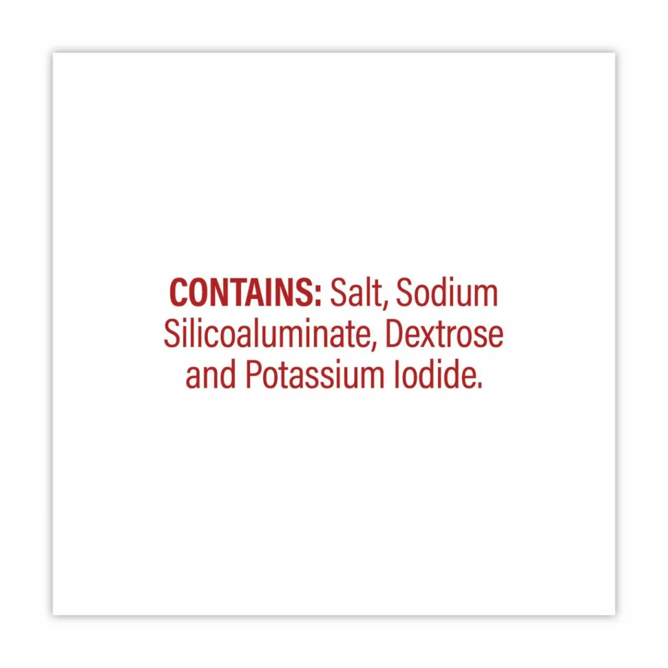 Diamond Crystal Iodized Salt Packet, 0.6 g Packet, 3,000/Carton
