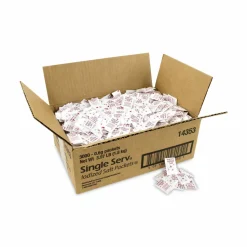 Diamond Crystal Iodized Salt Packet, 0.6 g Packet, 3,000/Carton