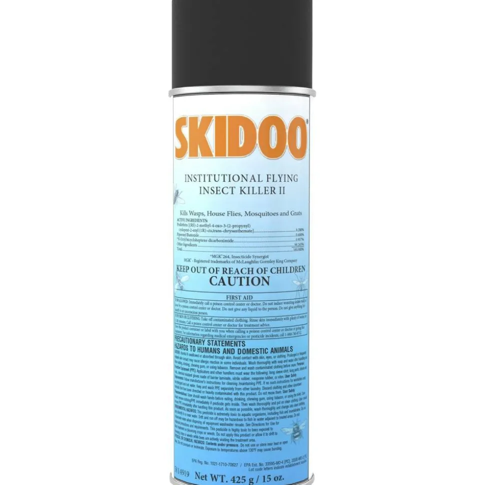 Diversey Skidoo Institutional Flying Insect Killer, 15 oz Aerosol Spray, 6/Carton