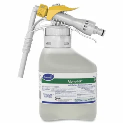 Diversey Alpha-HP Multi-Surface Disinfectant Cleaner, Citrus Scent, 1.5 L RTD Spray Bottle, 2/Carton