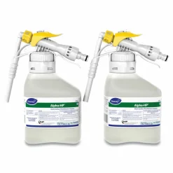 Diversey Alpha-HP Multi-Surface Disinfectant Cleaner, Citrus Scent, 1.5 L RTD Spray Bottle, 2/Carton