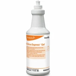 Diversey Citrus Express Gel Solvent Spotter - 32 fl oz (1 quart) - Citrus Scent - Pleasant Scent - White - 6 / Carton