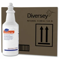 Diversey Citrus Express Gel Spotter, Citrus Scent, 32 oz Squeeze Bottle, 6/Carton