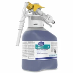 Diversey Crew Bathroom Cleaner and Scale Remover, Liquid, 50.7 oz. Bottle, 2/Carton